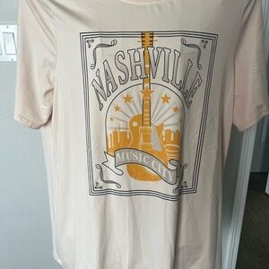 Nashville Music City Graphic T-Shirt